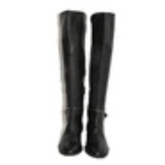 $250 Vince Camuto Womens Poppidal Tall Riding Boots Leather Studs 8 (MG24) - Picture 3 of 8